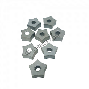 Cemented carbide nonstandard parts star shape