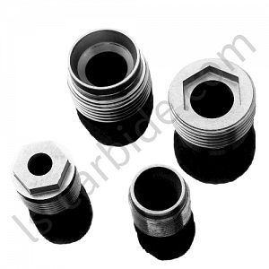 Wear-resistant and practical tungsten carbide nozzles
