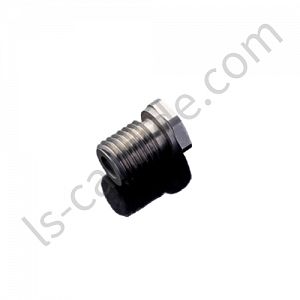 Tungsten carbide nozzle for high temperature