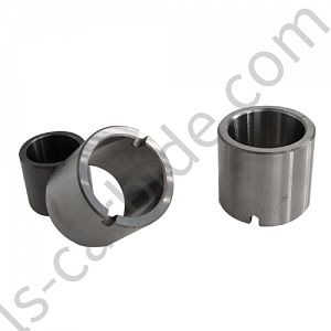 Tungsten carbide bushings with excellent chemical stability