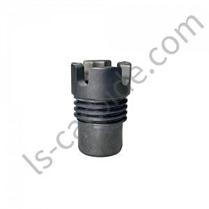 Wear-resistant tungsten carbide nozzle