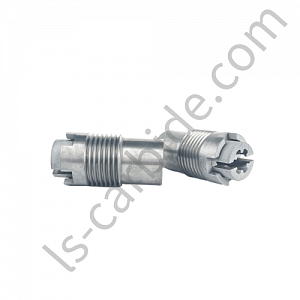 Wear resistance tungsten carbide jet nozzle