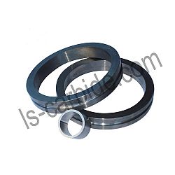 Hard alloy seal rings
