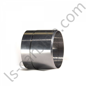 Tungsten carbide bushings with low coefficient of friction