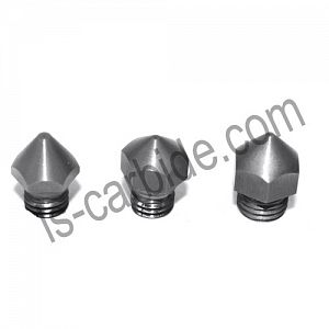 Cemented carbide 3D Printer nozzles