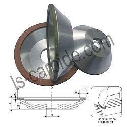 12 A2-45° Cup grinding wheel JR002 BW1