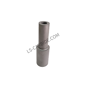 Cemented tungsten carbide blast nozzles